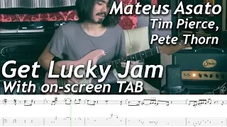 Get Lucky Jam with TAB - Mateus Asato, Pete Thorn, Tim Pierce