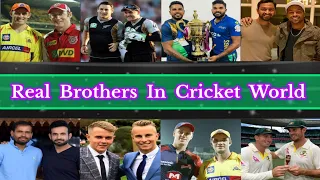 Real Brothers In Cricket World | Most Famous Brothers In International Cricket