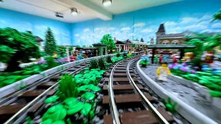 Zugfahrt durch die LEGO Stadt!