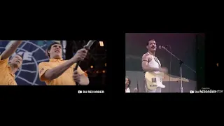 Bohemian rhapsody crazy little thing called love side by side song