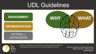 Universal Design for Learning (Part 2): UDL Guidelines