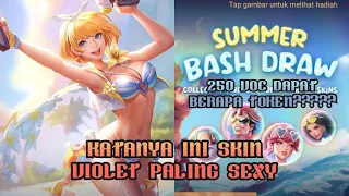 [Arena of Valor] Skin Violet : Summer Bash Summer Draw Wangy Wangy