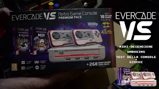 🎮 Evercade VS Premium Pack [Mini-Recensione] / Unboxing / Test della console + giochi