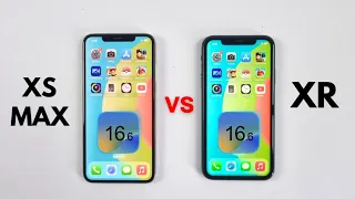 iPhone Xs Max Vs iPhone Xr - SPEED TEST 2023 (iOS 16.6)