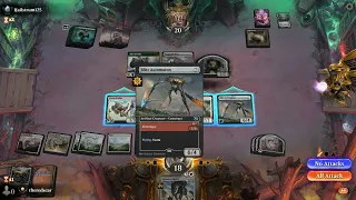 MTG Arena BRO Draft 3.7: Assembly Worker Tribal vs Gruul Big Creatures