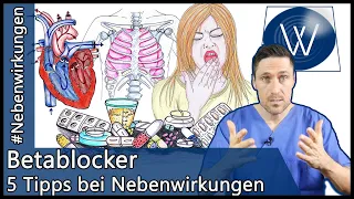 Nehmen Sie Betablocker? Dann beachten Sie diese Nebenwirkungen & meine Tipps was Sie tun können!