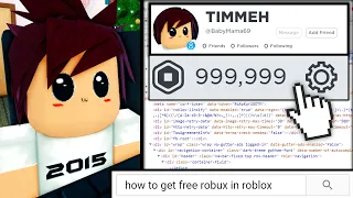 Roblox Player Gets FREE ROBUX, Then This Happens..
