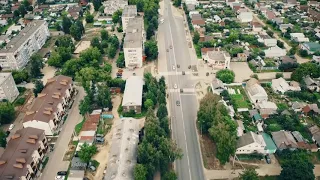 Россия Ковров район Текстильщик. Russia Carpets region Textile worker. Flight from a DJI drone.