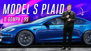 Watch Elon Musk deliver the Tesla Model S Plaid