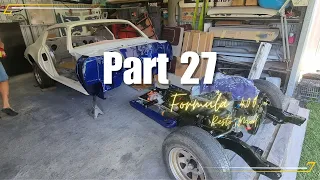 Part 27 - Time to get rolling - 1970 Formula 400 Pontiac Firebird Resto