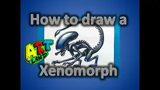 How to draw a Xenomorph