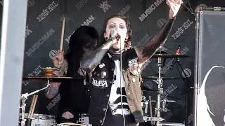 Motionless In White - Scissorhands (HD) Live at Warped Tour 2011 (Darien Lake) 7/12/11