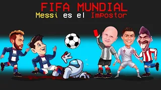 Desbloqueo *MESSI Impostor* en FIFA MUNDIAL en AMONG US ⚽️