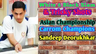 break to finish carrom tricky shots played sandeep deorukhkar