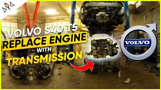 Volvo s40 T5  How to replace/remove the engine with transmission (engine swap)