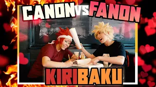 KIRIBAKU ⚙️💥 CANON vs FANON - 【 BNHA COSPLAY】