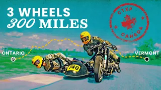 Vermont to Canada on a 1965 BMW Sidecar! Vintage Racing Adventure | Common Tread XP