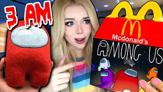 DO NOT ORDER AMONG US HAPPY MEAL FROM MCDONALDS AT 3 AM!! (IMPOSTOR CAME TO MY HOUSE)