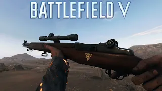 Battlefield 5: M1 Garand Conquest Gameplay (No Commentary)