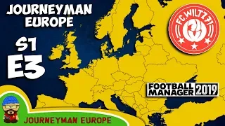 FM19 Journeyman - S1 EP3 - FC Wiltz 71 Luxembourg - A Football Manager 2019 Story