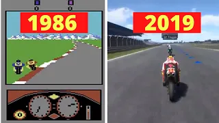 Evolution Of MotoGP Games 1986 - 2019