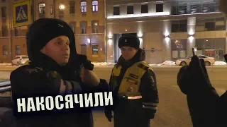 Гаишники сбежали от неудобных вопросов / Бояре Питерские