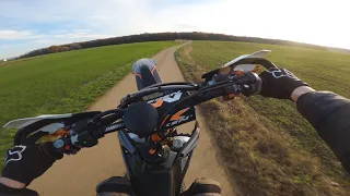 KTM 500 EXCF SM Full Akrapovič | TMBK [4K/RAW]