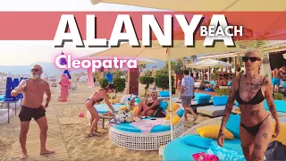 【4K🇹🇷】Alanya 2023 Cleopatra Beach, Turkey - Golden Hour!