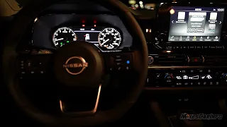 👉 AT NIGHT:  2022 Nissan Pathfinder SL - Interior & Exterior Lighting Overview + Night Drive