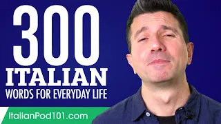 300 Italian Words for Everyday Life - Basic Vocabulary #15