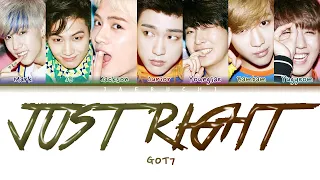 GOT7 'Just Right' (Color Coded Lyrics Han/Rom/Ina) (Sub Indo)