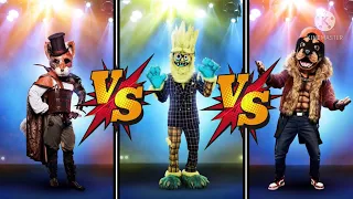 Fox VS Thingamajig VS Rottweiler | Masked Singer Season 2 Battles | Episode 6: Super Nine