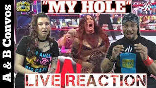 LIVE REACTION - Lana vs. Nia Jax's HOLE | Monday Night Raw 2/8/21