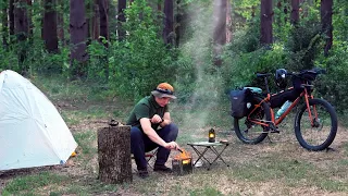 Solo Bike Camping | Relaxing Nature Sound