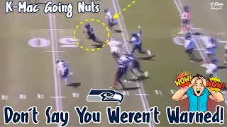 OMG: Seahawks Rook RB Kenny McIntosh STEALING THE SHOW!