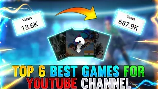 Top 6 Best Games For New Gaming YouTube Channel in 2023