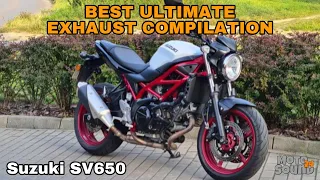 Suzuki SV650 Best Ultimate Exhaust Sound Compilation