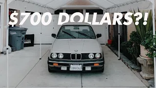 I BOUGHT MY DREAM CAR FOR $700!!