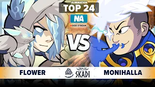 Flower vs Monihalla - Elimination Top 24 - Trial of Skadi - NA 1v1