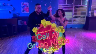 Cali Aji - Grupo Niche | Salsa by Reggie & Melitza