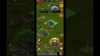 checking incoming troops Evony PvP