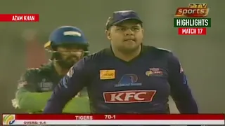 KPL Azam Khan HIGHLIGHTS MATCH 17