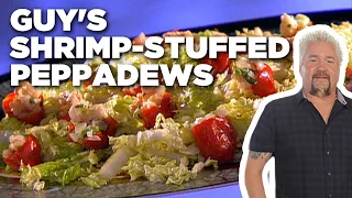 Guy Fieri's Shrimp-Stuffed Peppadews | Guy's Big Bite | Food Network