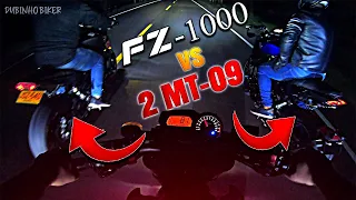 Yamaha FZ-1000 Vs Dos Yamaha MT-09