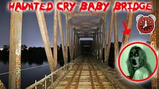 Haunted Cry Baby Bridge Challenge! screams caught on camera | MOE SARGI