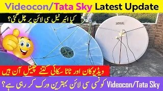 Videocon 88e and Tata Sky 83e cline update | Tata Play update 2023