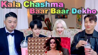 CHANGHA & ELINA's reaction to seeing a hot trending Indian song in Reels😎Kala Chashma