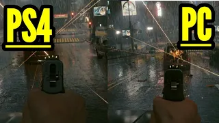 Cyberpunk 2077 Comparison PC VS PS4 (Running on PS5)