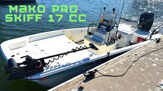 Testing out the 2022 MAKO PRO SKIFF 17 CC!