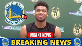 BOMB! URGENT! GIANNIS ANTETOKOUNMPO ANNOUNCED ON WARRIORS! STEVE KERR CONFIRMED! WARRIORS NEWS!